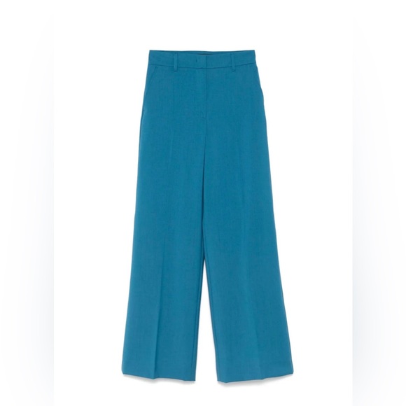 Weekend Max Mara Size 12 Wide Leg Wool Trouser